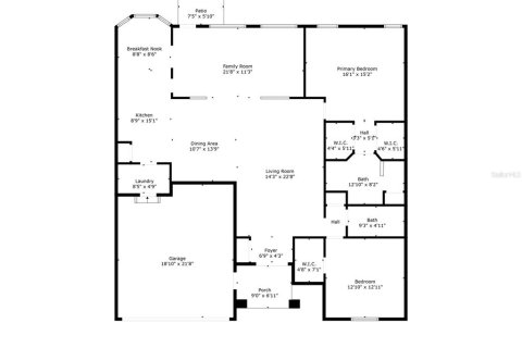 House in Spring Hill, Florida 2 bedrooms, 170.48 sq.m. № 1879067 - photo 5