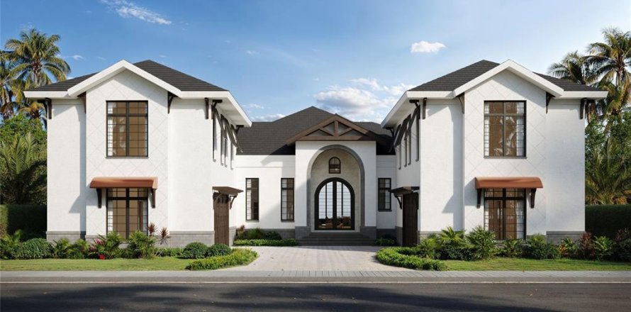 House in Sarasota, Florida 6 bedrooms, 443.05 sq.m. № 1846910