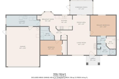 Villa ou maison à vendre à Ocala, Floride: 2 chambres, 116.87 m2 № 2117654 - photo 30