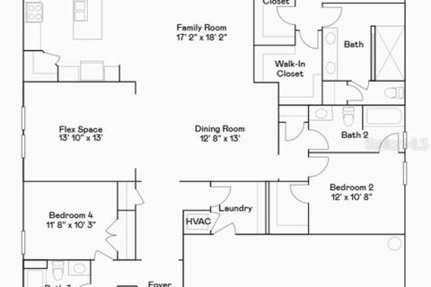 Casa en alquiler en Apopka, Florida, 4 dormitorios, 241.27 m2 № 1918751 - foto 4