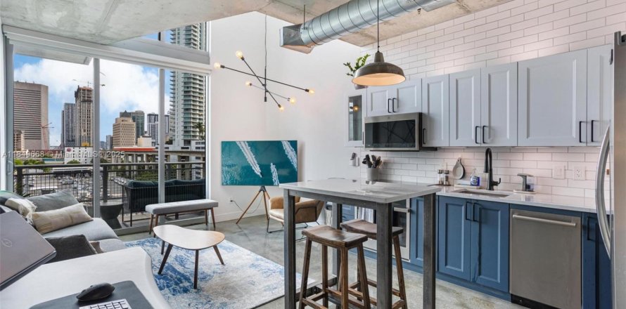 Condominio en Miami, Florida, 1 dormitorio № 1857138