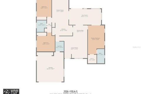 House in Port Richey, Florida 3 bedrooms, 178.74 sq.m. № 1644236 - photo 5