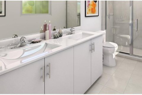 Снять в аренду таунхаус в Майами, Флорида 3 спальни, 123.37м2, № 1944897 - фото 10