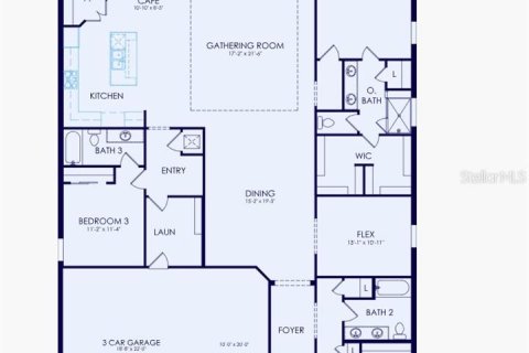 Villa ou maison à vendre à North Port, Floride: 3 chambres, 251.11 m2 № 2413463 - photo 4