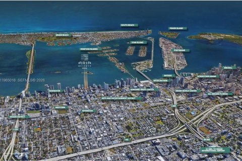 Copropriété à louer à Miami, Floride: 3 chambres № 2026454 - photo 11