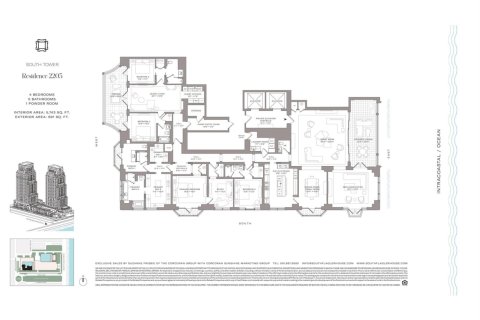 Copropriété à vendre à West Palm Beach, Floride: 4 chambres, 533.54 m2 № 2087746 - photo 18