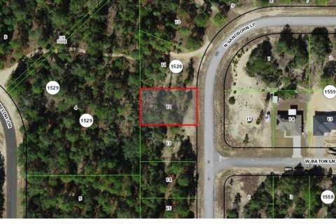 Terreno en Citrus Springs, Florida № 2217752