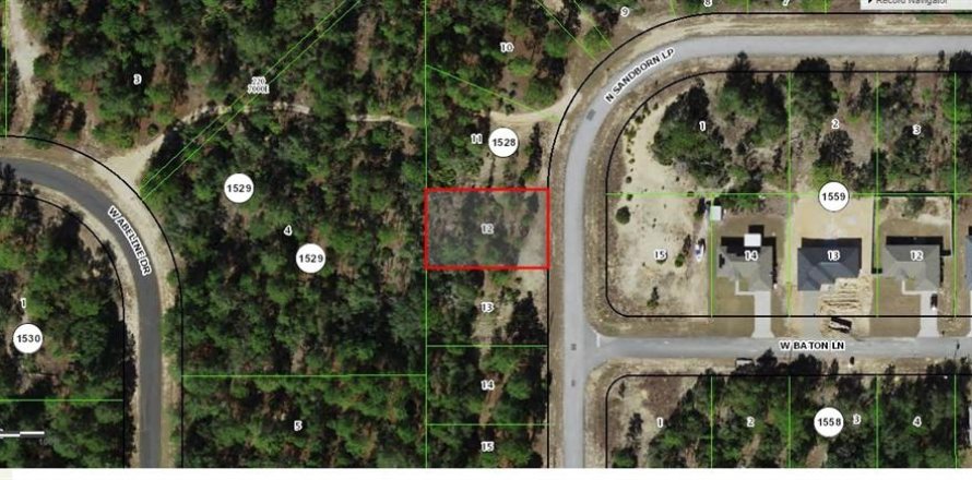 Terreno en Citrus Springs, Florida № 2217752