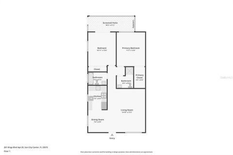 Condominio en venta en Sun City Center, Florida, 2 dormitorios, 89.19 m2 № 2103528 - foto 20