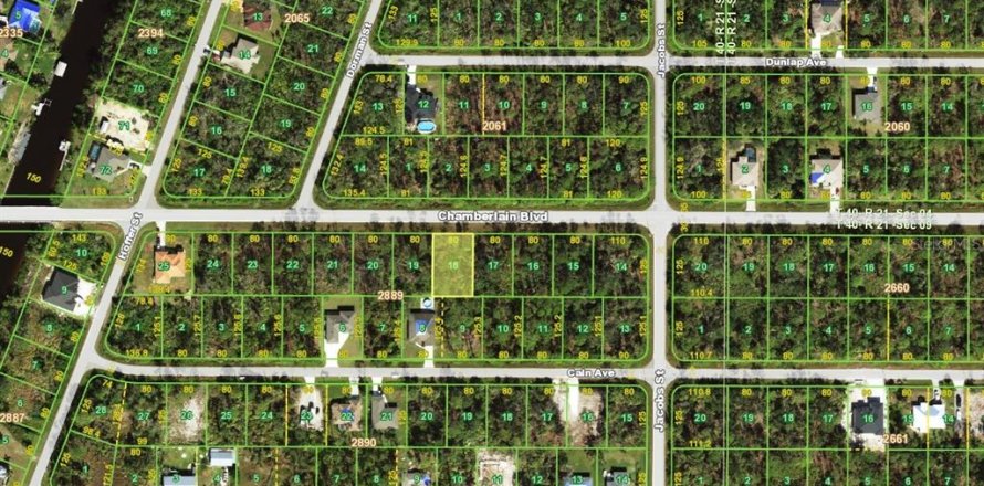 Terrain à Port Charlotte, Floride № 2235255