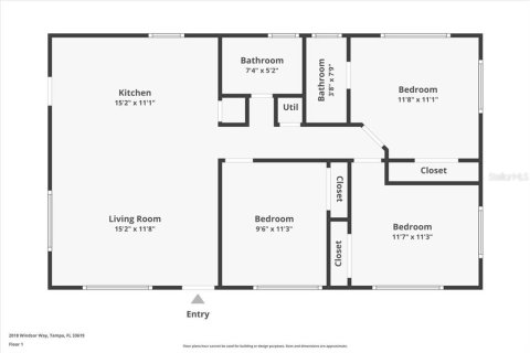 House in Tampa, Florida 3 bedrooms, 109.25 sq.m. № 1832572 - photo 28
