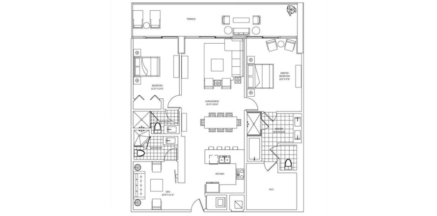 Apartment in 400 SUNNY ISLES in Sunny Isles Beach, Florida 3 bedrooms, 144 sq.m. № 78136