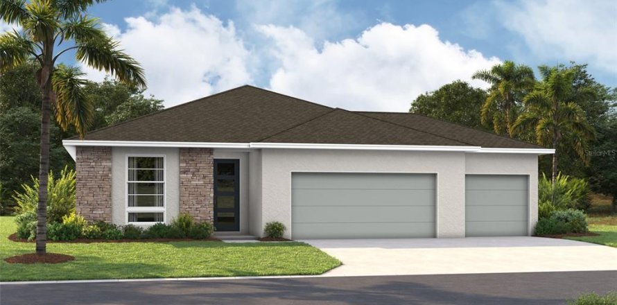 House in Weeki Wachee, Florida 4 bedrooms, 192.31 sq.m. № 1736985
