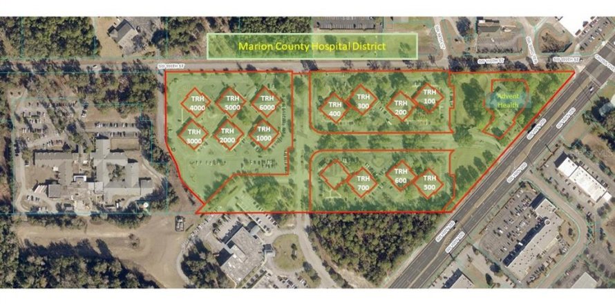 Immobilier commercial à Ocala, Floride 189.43 m2 № 1620227