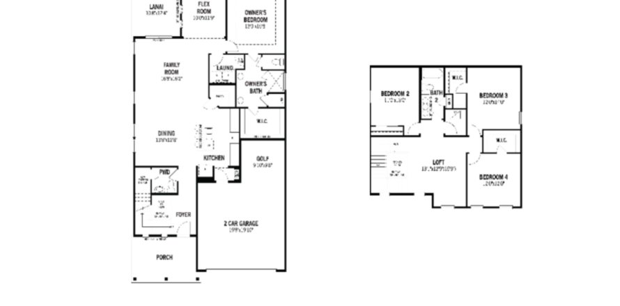 Дом в RiverTown - Arbors by Mattamy Homes во Флориде 4 комнаты, 237м2 № 435789