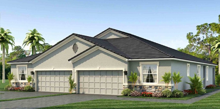Дом в Star Farms at Lakewood Ranch - Freedom в Лейквуд Ранч, Флорида 3 комнаты, 145м2 № 574800