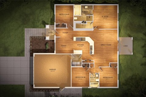 Купить виллу или дом в Гудзон, Флорида 3 комнаты, 185.8м2, № 2359401 - фото 3