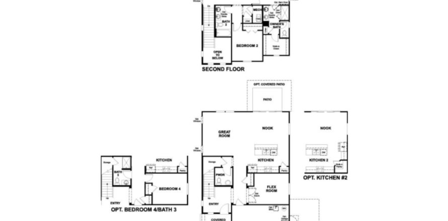 Дом в GreyHawk в Миддлберг, Флорида 3 комнаты, 173м2 № 435806