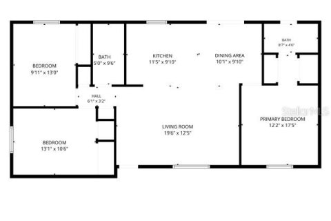 Touwnhouse à louer à Deltona, Floride: 3 chambres, 160.54 m2 № 2360517 - photo 16