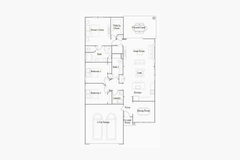 House floor plan «159SQM», 3 bedrooms in GRAND CREEK