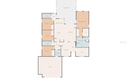 Купить виллу или дом в Ривервью, Флорида 12 комнат, 202.06м2, № 1732439 - фото 6