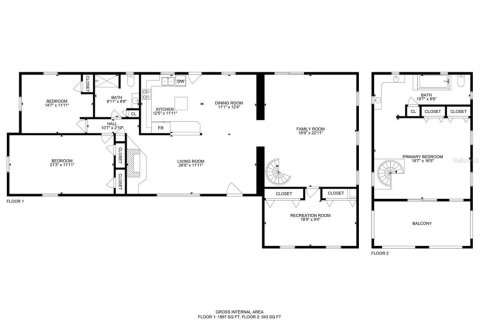 House in Brooksville, Florida 4 bedrooms, 235.97 sq.m. № 1883053 - photo 18
