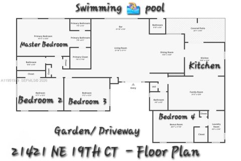 House in Miami, Florida 4 bedrooms, 265.89 sq.m. № 2024256 - photo 5