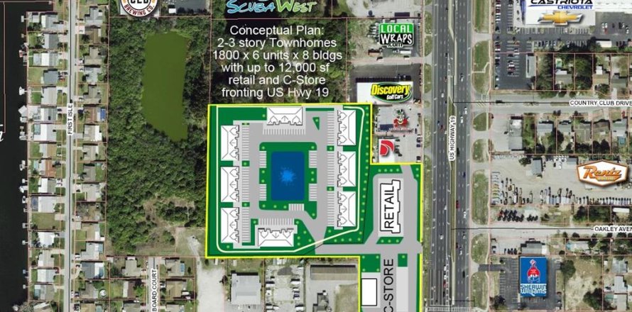Land in Hudson, Florida № 877506