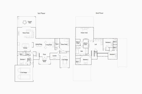 Townhouse floor plan «421SQM SAVANNAH», 5 bedrooms in SIERRA RANCHES