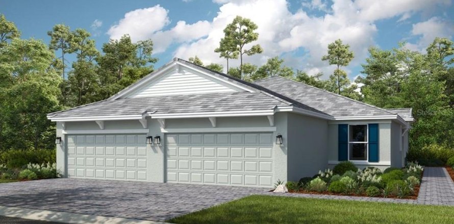 House in Sarasota, Florida 2 bedrooms, 142.42 sq.m. № 2156904