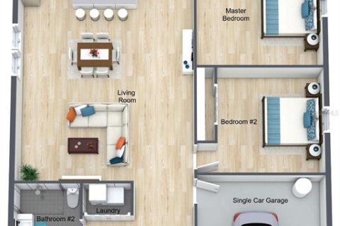 Villa ou maison à vendre à Port Charlotte, Floride: 3 chambres, 153.29 m2 № 2415003 - photo 4
