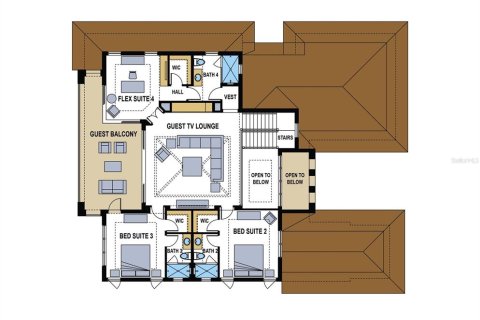 House in Sarasota, Florida 4 bedrooms, 327.29 sq.m. № 2211912 - photo 3