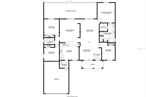 Villa ou maison à vendre à Valrico, Floride: 4 chambres, 186.55 m2 № 2302982 - photo 2