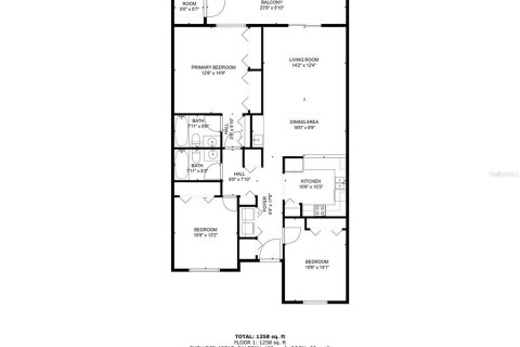 Купить кондоминиум в Тампа, Флорида 3 комнаты, 121.89м2, № 1732345 - фото 27