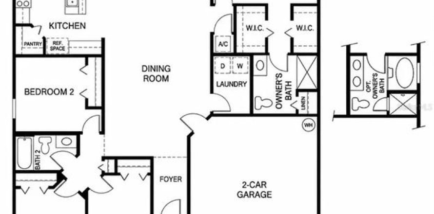 House in Elkton, Florida 4 bedrooms, 173.17 sq.m. № 2376842