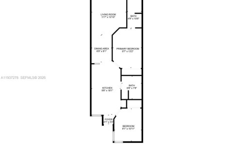 Adosado en alquiler en Sunrise, Florida, 2 dormitorios, 83.52 m2 № 1995130 - foto 8
