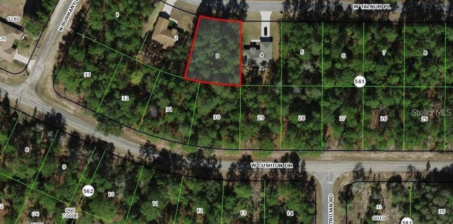 Land in Citrus Springs, Florida № 2166149