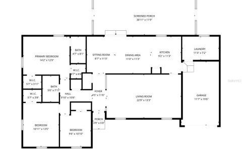 House in Gainesville, Florida 3 bedrooms, 130.99 sq.m. № 2095702 - photo 2