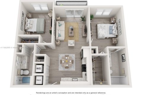 Appartement à louer à Tamarac, Floride: 2 chambres, 96.06 m2 № 1946707 - photo 2