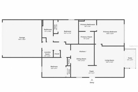 House in Brooksville, Florida 3 bedrooms, 117.06 sq.m. № 2210443 - photo 26