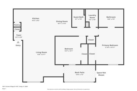 Condominio en venta en Tampa, Florida, 2 dormitorios, 117.99 m2 № 1774946 - foto 7