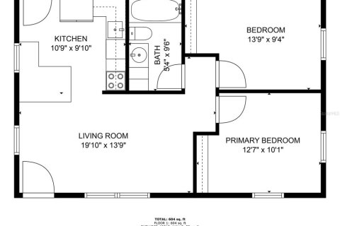 Villa ou maison à vendre à Gibsonton, Floride: 2 chambres, 62.43 m2 № 1900381 - photo 27