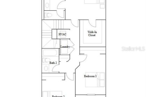 Купить таунхаус в Киссимми, Флорида 5 комнат, 166.95м2, № 1725722 - фото 3