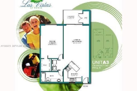 Condominio en venta en Doral, Florida, 1 dormitorio, 75.25 m2 № 2090265 - foto 14