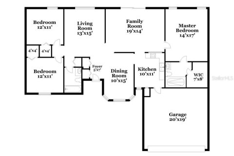 Villa ou maison à louer à Kissimmee, Floride: 3 chambres, 137.59 m2 № 2405634 - photo 2