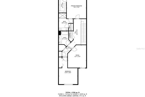 Townhouse in Orlando, Florida 3 bedrooms, 174.75 sq.m. № 1855562 - photo 7