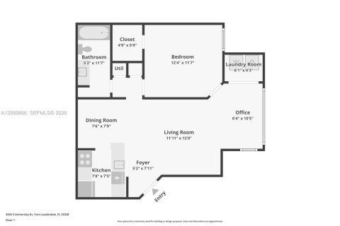 Condo in Davie, Florida, 1 bedroom  № 2370114 - photo 28