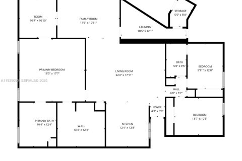 House in Miami, Florida 4 bedrooms, 197.97 sq.m. № 1989570 - photo 25