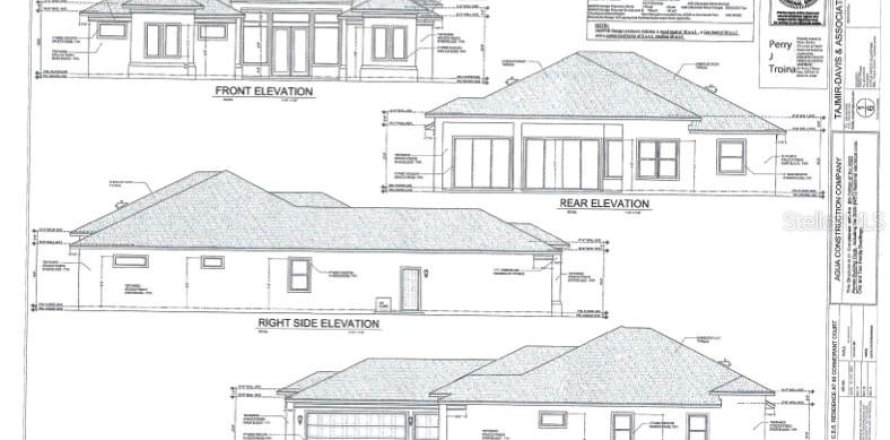 Villa ou maison à Palm Coast, Floride 3 chambres, 214.6 m2 № 2330582
