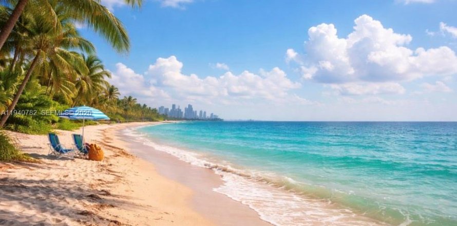 Кондоминиум с 3 спальнями в Ки-Бискейн, Флорида № 2003355